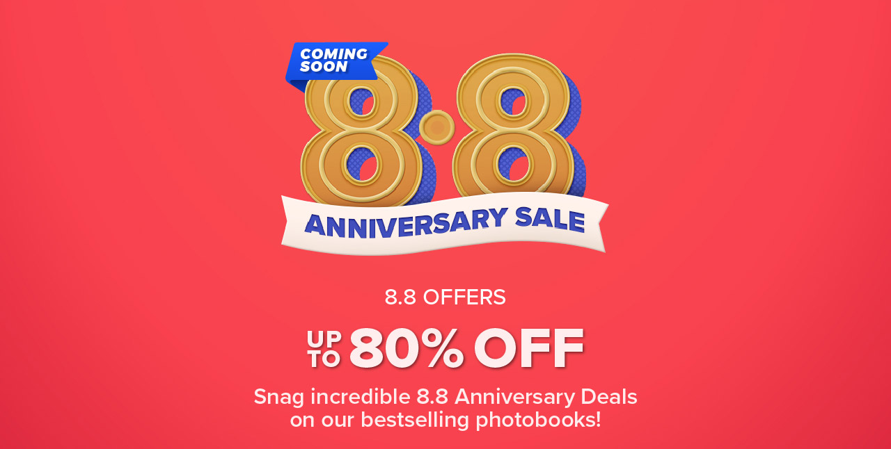 Coming Soon - 8.8 Anniversary Sale
