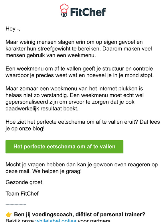 Het perfecte eetschema om af te vallen! Hoe ziet dat eruit?