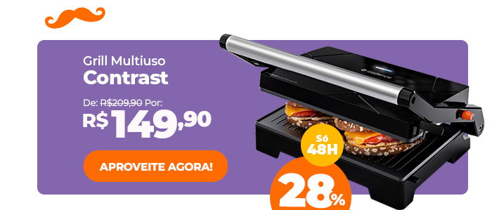 Grill Cadence Multiuso Contrast