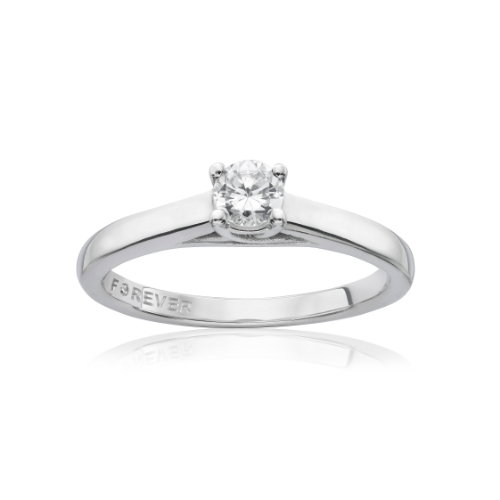 The Forever Diamond 9ct White Gold 0.25ct Ring