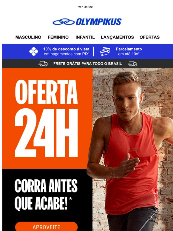 Tic tac! Começou 24 horas de ofertas! Corra para aproveitar ﻿⏱