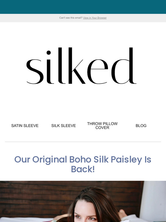 Relive Luxury Art with Boho Paisley Back In Stock NOW