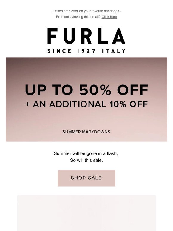 Furla US: We have you covered for your next beach trip