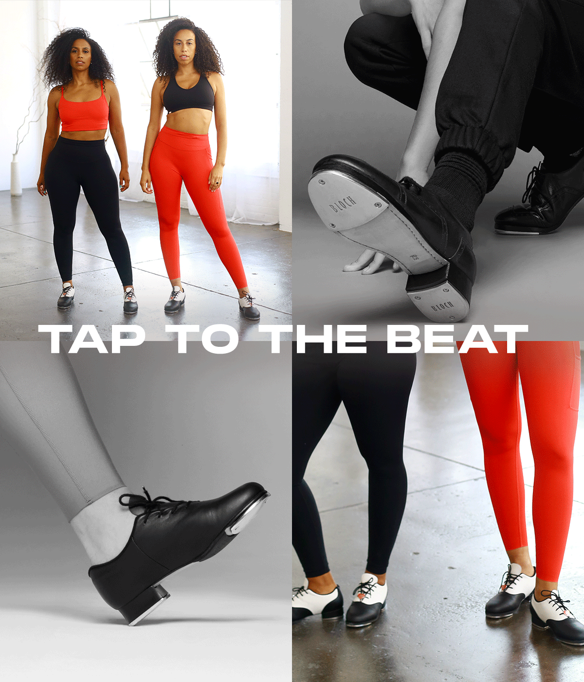 Bloch Shoes Tap to the beat Milled
