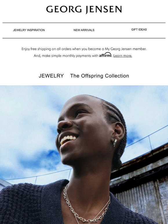 Georg Jensen: The Offspring Collection | Milled