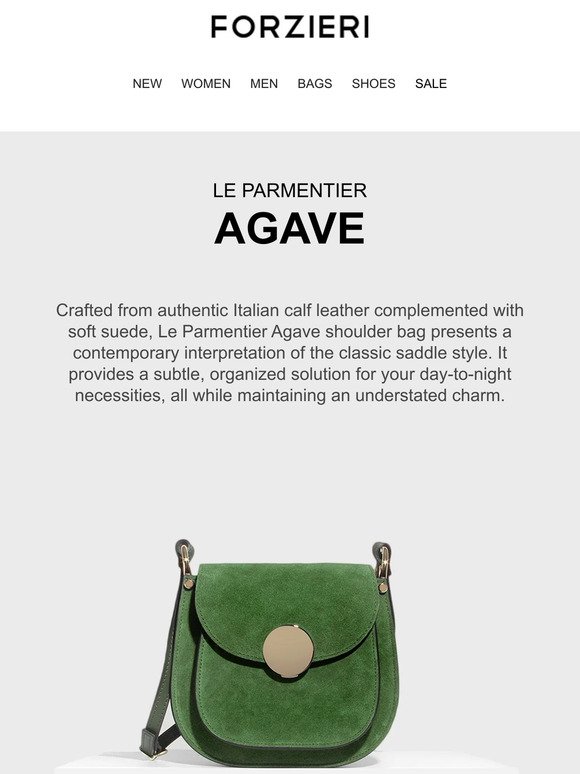 Experience Day-to-Night Chic with the New Le Parmentier Agave Shoulder Bag