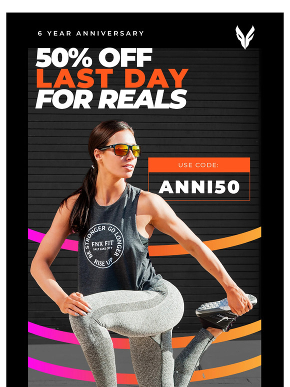 Last Day To Save BIG On Our Anniversary Sale! [50% OFF SITEWIDE]