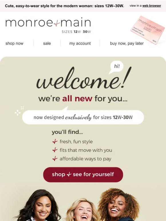 Monroe and Main Introducing the NEW Monroe + Main! Milled