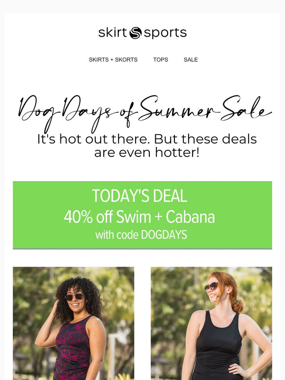 Final Day! 40% off Swim