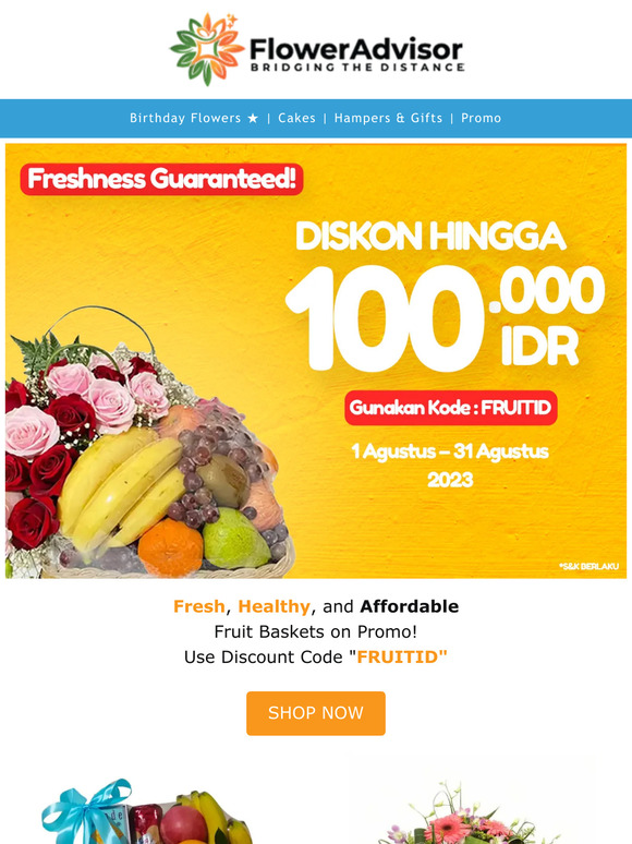Fruitful Recovery: Share Good Vibes with a Special Gift! 🌞