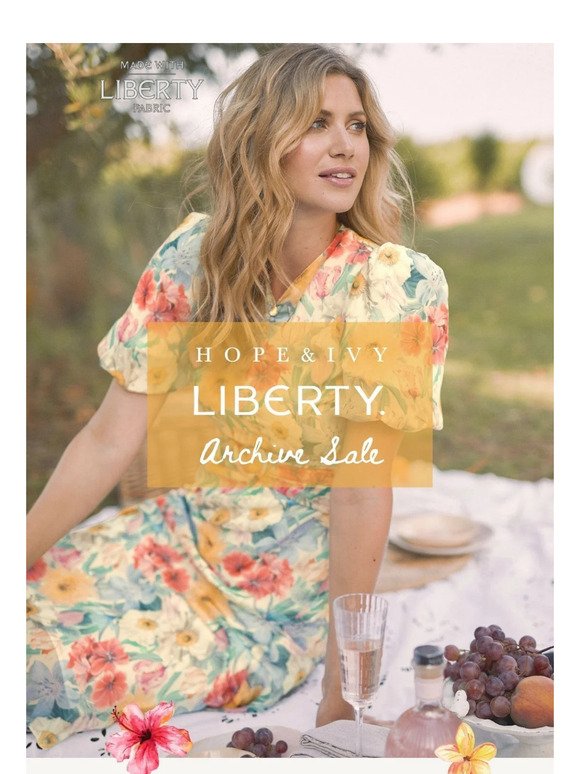 Liberty Fabrics Archive Sale 🌹