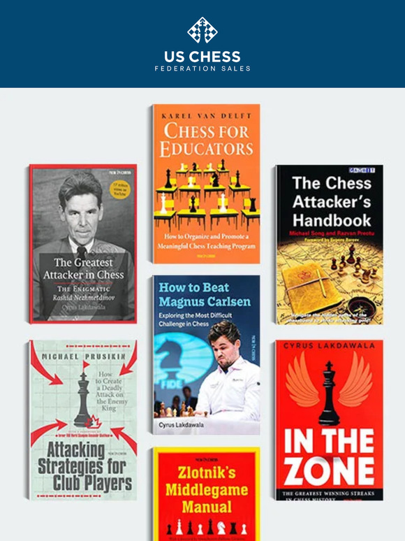 Unbeatable Book and Magazine Deals at US Chess Sales - Over 700 Titles Starting at Just $1!