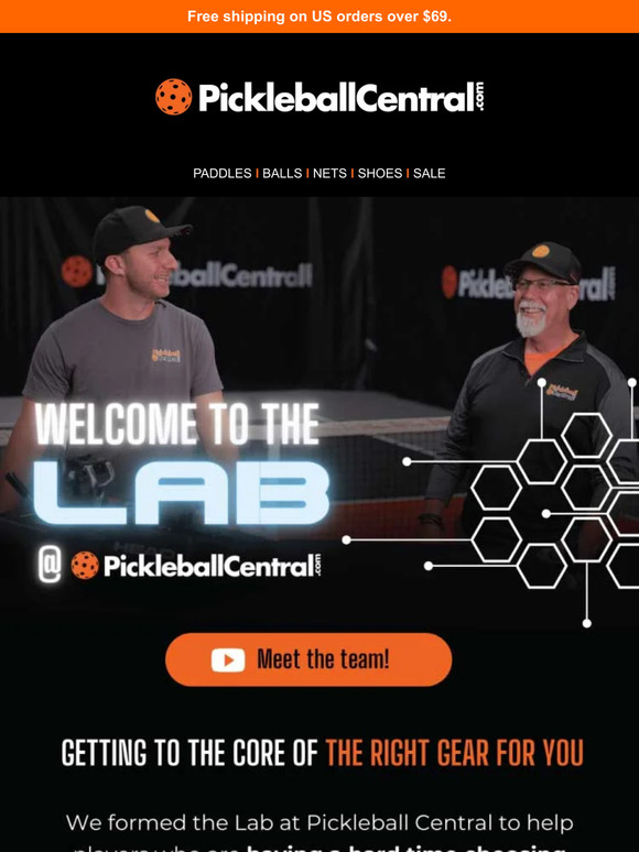 Pickleball Central Introducing the Lab at Pickleball Central Milled