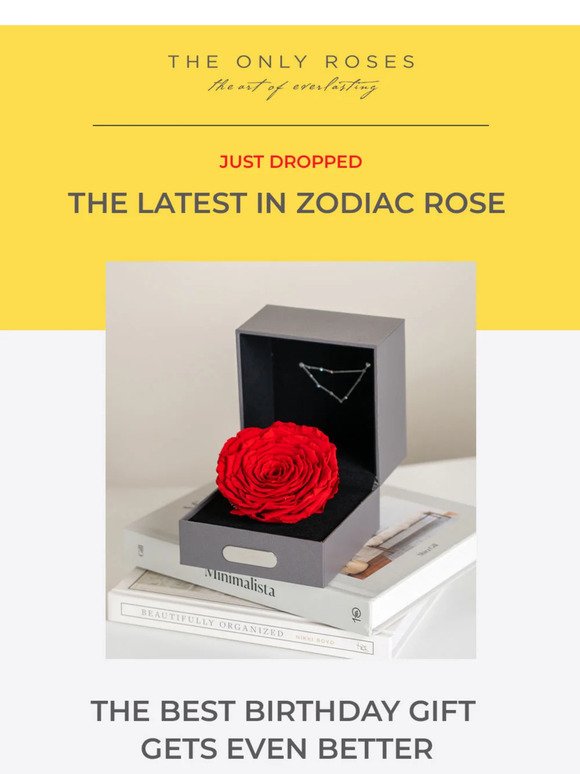 🎉 It’s here: New Zodiac Rose Colors are now available!