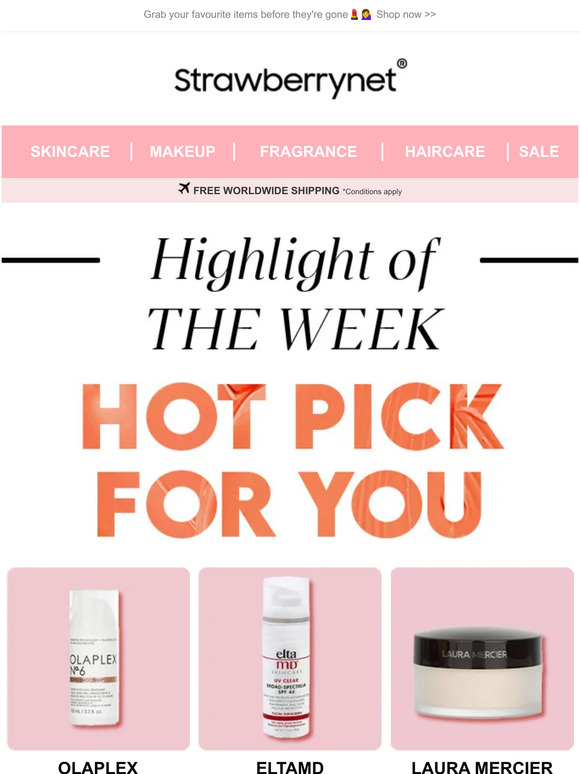 Highlight of the Week 🍓Guerlain and Guinot🛍Extra 20% Off