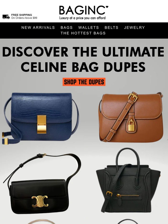 The Only Celine Bag Dupes That You Need Without The Hefty Cost