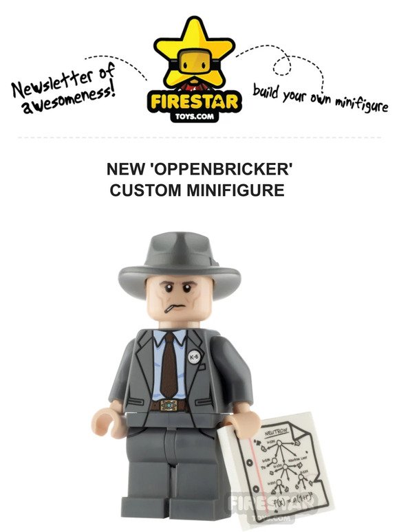 💣 Meet Oppenbrick: A Minifigure Genius Joins Our Collection