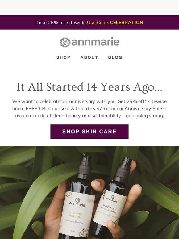 Where it all began…get a FREE gift with purchase, plus 25% off sitewide!