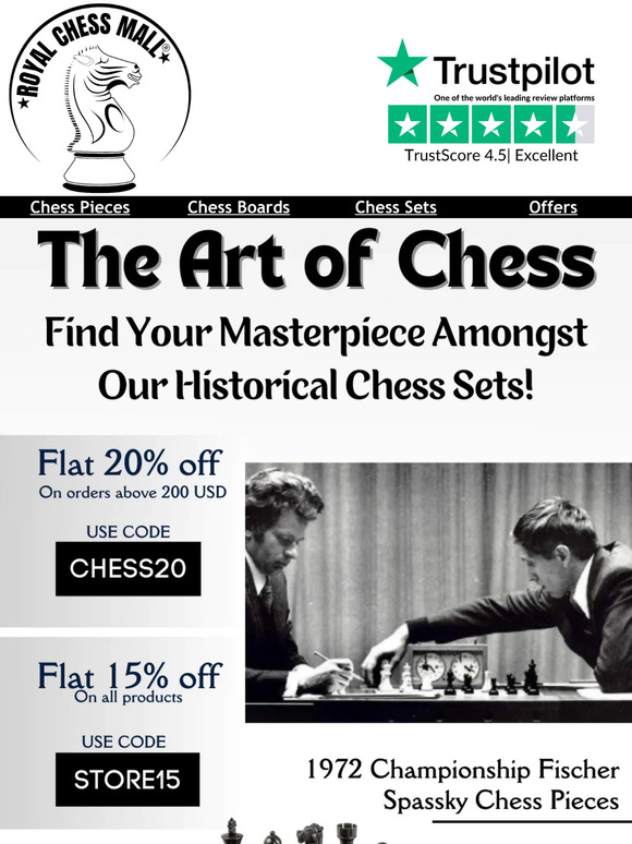 Antique Reproduction Chess Sets |  Royal Chess Mall® | Use Code: CHESS20