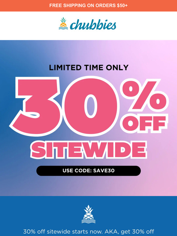 What's that? Another Sale?