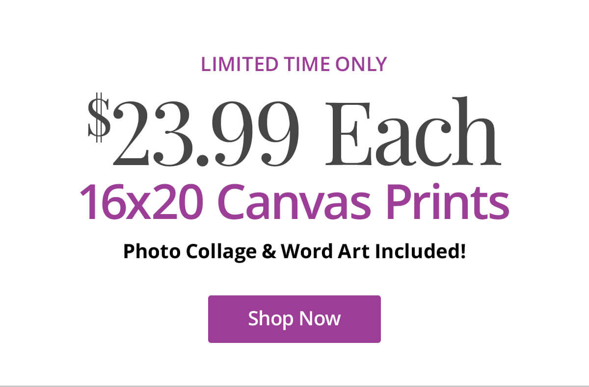 🌞 Last Call for Summer Savings! $17.99 9x12 Canvas Prints