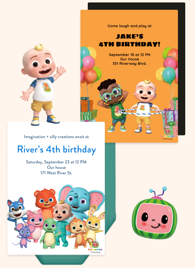 Evite & Blippi are now on Evite 🍉🔎 Milled