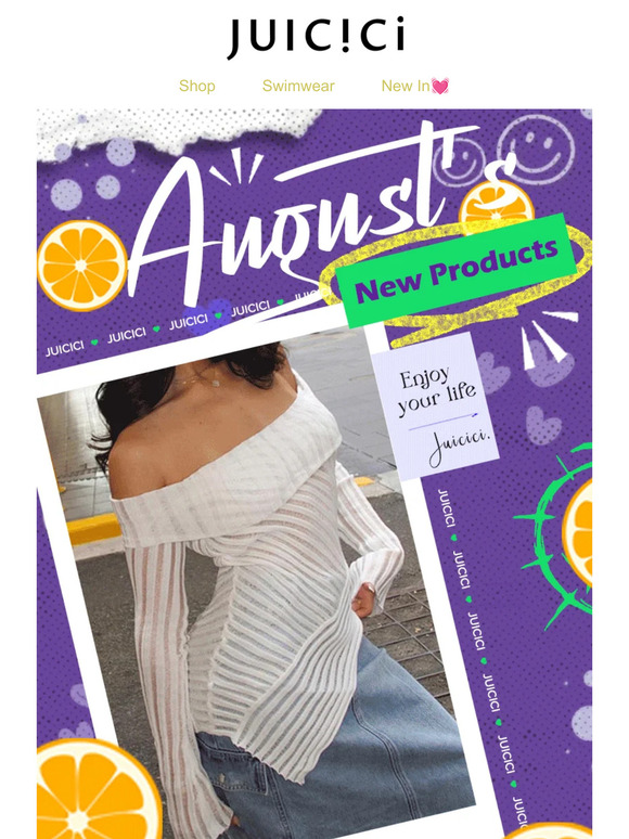 Are you sure you want to miss out on buying our August new products?