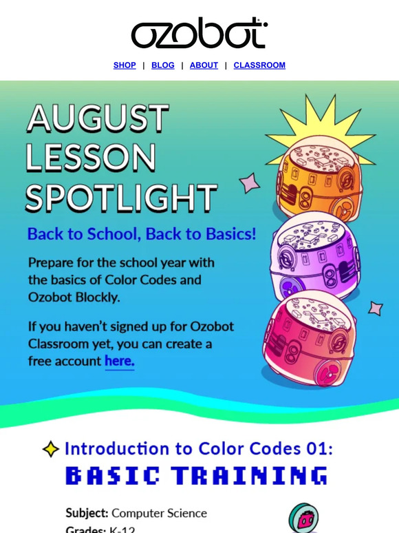 We've Got Your Back to School Lessons Ready! 