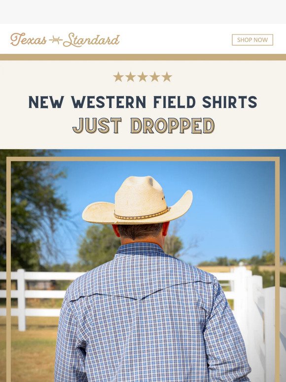 New Western Field Shirts Just Dropped