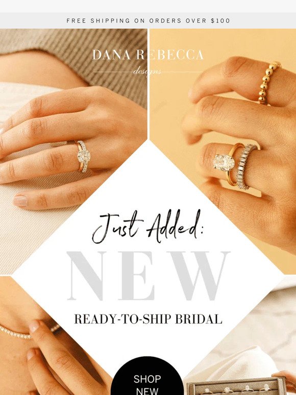 [JUST ADDED] New Bridal Rings Under $5K 💛