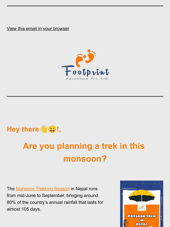 Embark on a Mesmerizing Monsoon Trek in Nepal