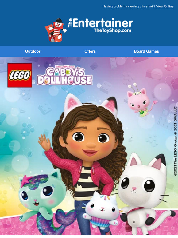 The Entertainer LEGO Gabby's Dollhouse Sets Have Arrived! 🥰 Milled