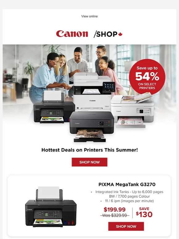 Hottest Deals: Save Up to 54% on Select Printers This Summer!