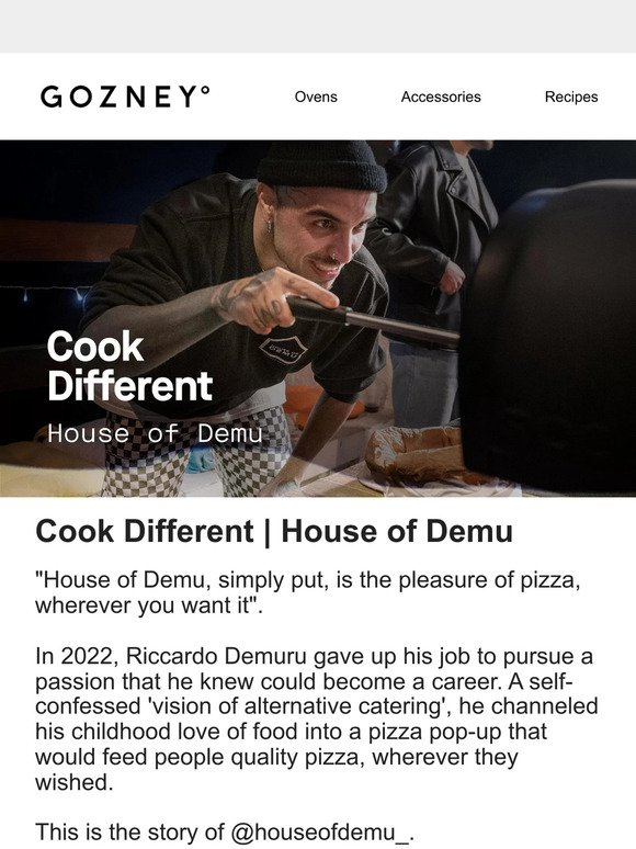 Cook Different | House of Demu -