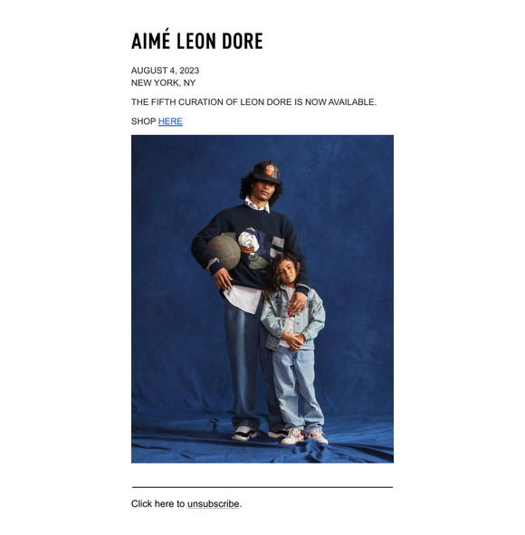 Aimé Leon Dore Opens New Flagship Store in London – OVERSTANDARD – Culture  & Creativity