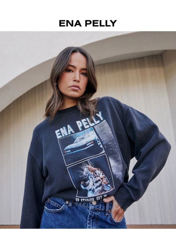 Ena Pelly: Meet The Fast Lane Oversized Sweater | Milled