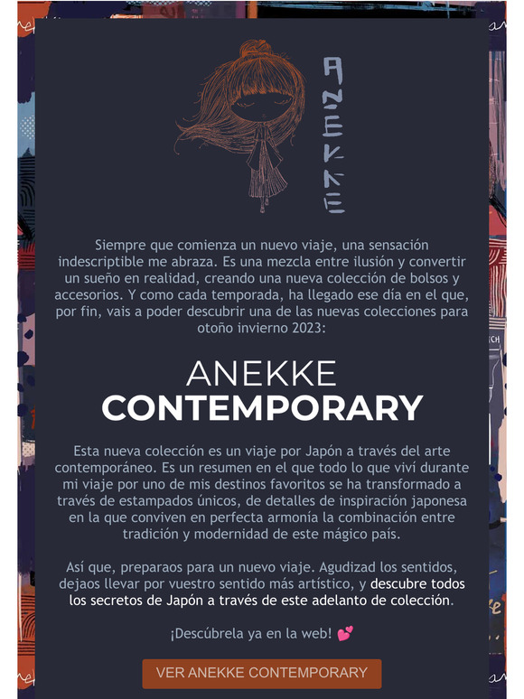 Nueva colección: Anekke Contemporary 🖌