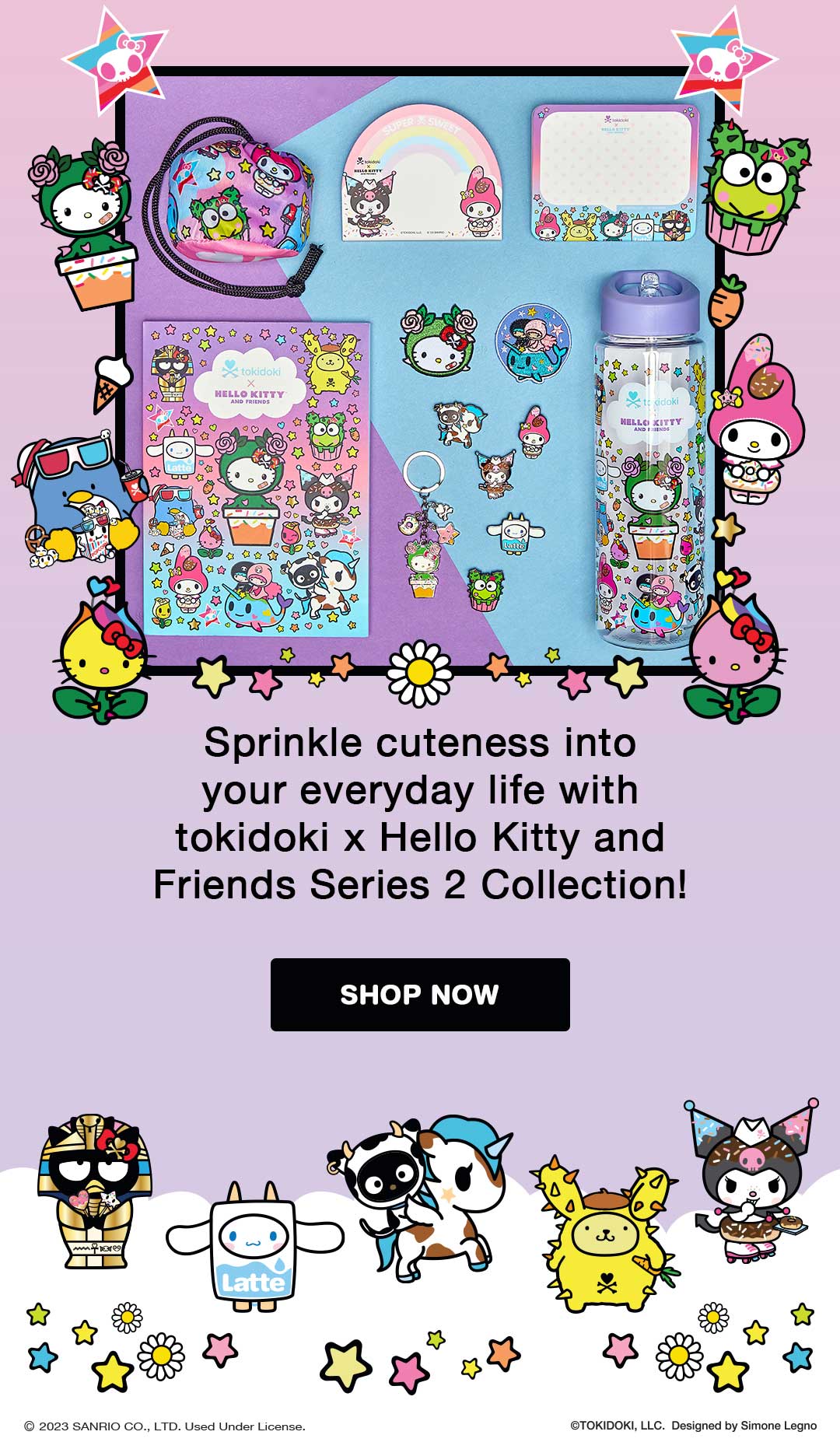 tokidoki x Hello Kitty and Friends Series 2 Collection