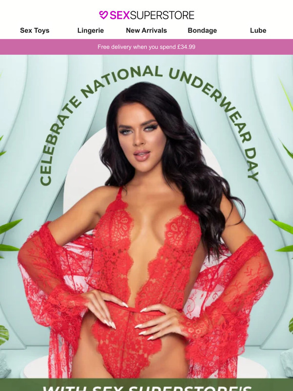 Unveil Your Inner Confidence: Exclusive Underwear Day Sale at SexSuperStore!