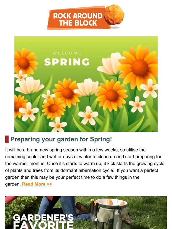 Preparing your garden for Spring!