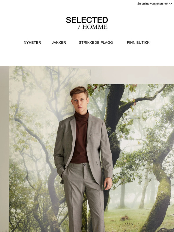 New in: SUITS AND BLAZERS