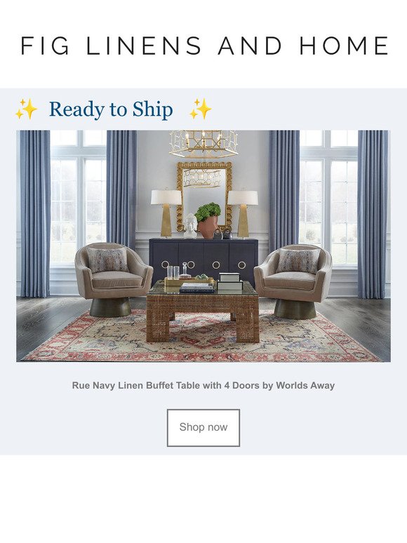 Room in a Jiffy: In-Stock & Ready to Ship