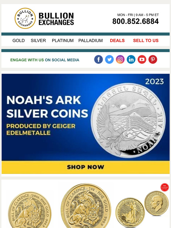 🌟Shop Gold British Royal Mint Coins! DEALS on 90% Silver US Mint Coins!🌟