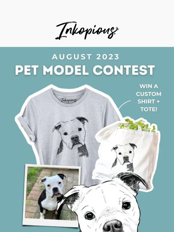 ✨ Win a Custom Pet Portrait |  August 2023 Contest has started!✨