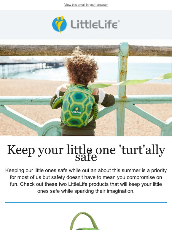 Keep your little one 'turt'ally safe