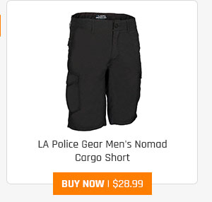 LA Police Gear Men's Nomad Cargo Short