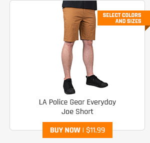 LA Police Gear Everyday Joe Short - Limited Sizes