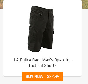 LA Police Gear Men's Operator Tactical Shorts