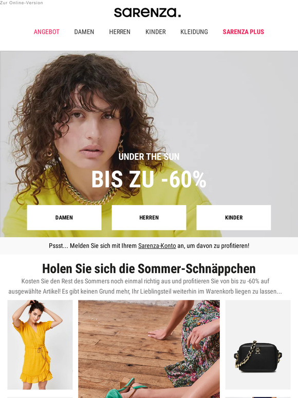 Bis zu -60% auf eine ultra-stylische Auswahl an Artikeln! 🤩