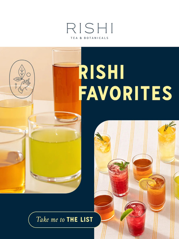 Rishi Tea Try Our Favorite Teas Milled